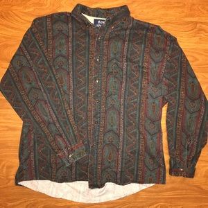 Vintage paisley button up